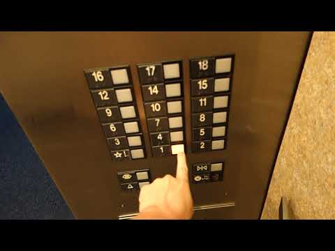 High Rise Otis Bottom Drive Traction Elevators at The Regency Tower in Myrtle Beach, SC