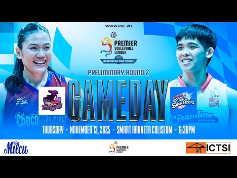 CHOCO MUCHO vs. CREAMLINE - Full Match | Preliminaries | 2025 PVL Reinforced Conference