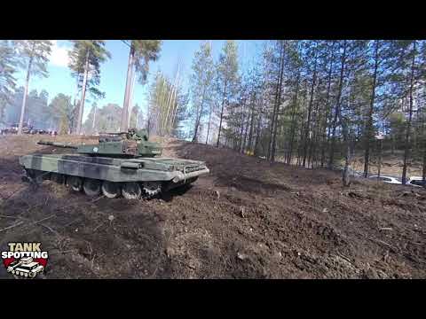 T-72M1 Tank Platoon FPV View - Full Combat Demonstration Uncut [1080p30]