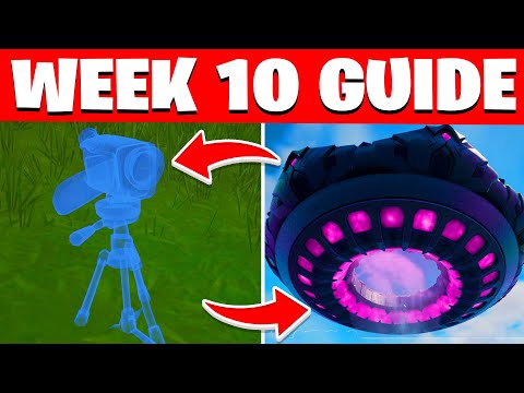 All Week 10 Legendary Quests / Challenges Fortnite Chapter 2 Season 7