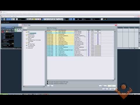 (Cubase) How to Map midi CC in Cubase