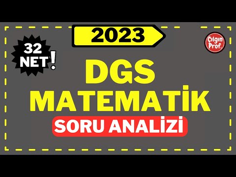 2023 DGS Matematik Soru Analizi - 2023 DGS Matematik Soru Tahmini