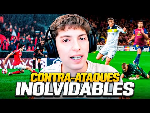 DAVOO XENEIZE REACCIONA A ''CONTRA-ATAQUES INOLVIDABLES'' EN LA HISTORIA DEL FUTBOL (2025)