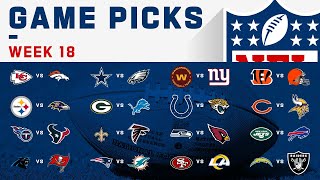 Week 18 Game Picks! | GameDay View