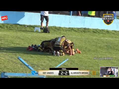 GOLES | Defensores Unidos 2 - Almirante Brown 2 | Fecha 15 Apertura 2019 B Metropolitana