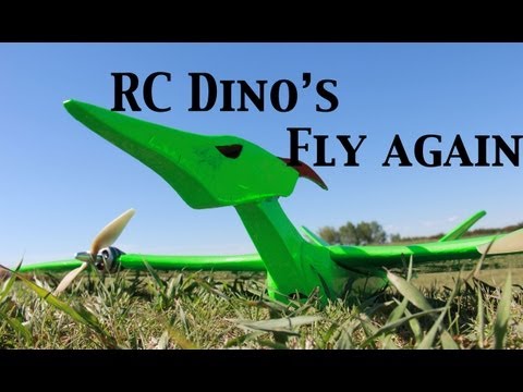 RC Dinosaur! Pterodactyls fly again!