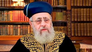 פרשת בהר בחוקותי תשע"ז - מרן הרב יצחק יוסף שליט"א