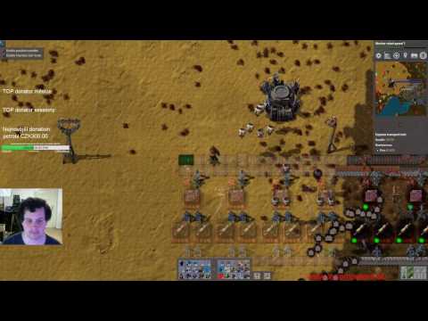 Factorio S05E12 Bob's mod - továrna mk4, chemical plant, elektrolyzer, roboport mk2 (2017, v0.14)