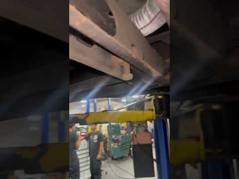 Please don’t do it yourself. #frame #repair #chevy #diy