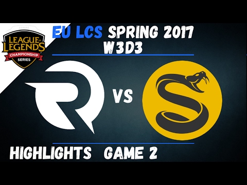 OG vs SPY Highlights Game 2 EU LCS 2017 Spring W3D3 Origen vs Splyce