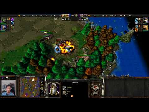 Soin (Orc) vs Ag3nt (HU) - WarCraft 3 - Hit and Run - Who plays it better? - WC3137