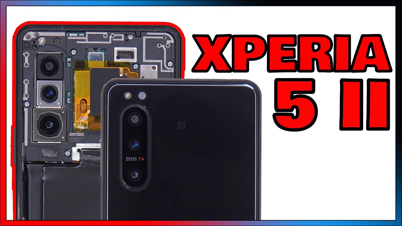 Sony Xperia 5 II Disassembly Teardown Repair Video Review