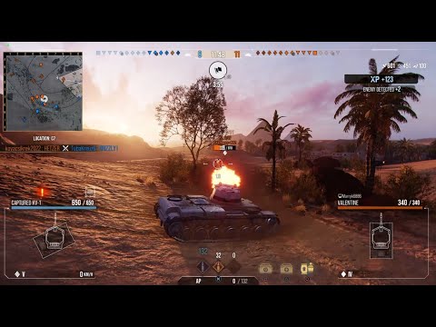 WOT CONSOLE PS4 / Captured KV-1 / Gameplay