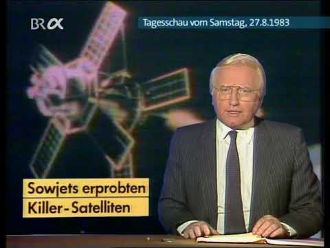 ARD Tagesschau vom 27.08.1983 - Sowjetkillersatelliten