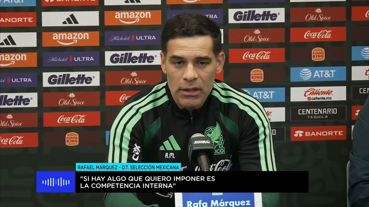 "Espero IMPONER en la SELECCIÓN MEXICANA la COMPETENCIA INTERNA": RAFA MÁRQUEZ
