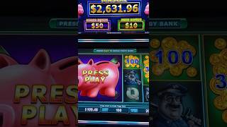 The Power of Positivity! Always Hope For a Big Win! 😂 Piggy Bankin Slot Machine #shorts