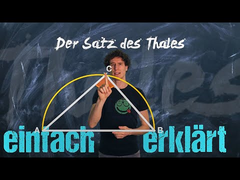 Thales' theorem - explained simply