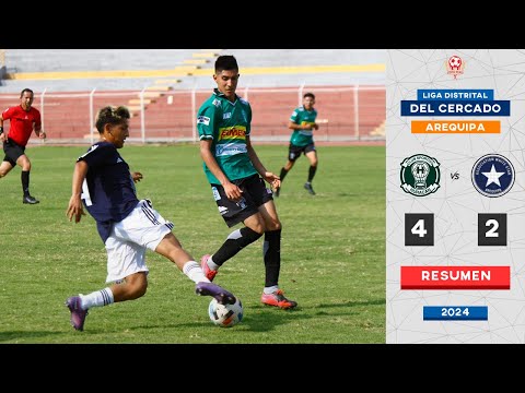 SPORTIVO HURACÁN vs WHITE STAR (4-2) | RESUMEN Liga Distrital DEL CERCADO (F-3) | Copa Perú 2024