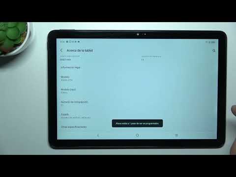 Cómo activar opciones para desarrolladores en TCL NXTPAPER 10S