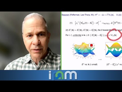 Michael Weinstein - Discrete honeycombs, rational edges and edge states - IPAM at UCLA