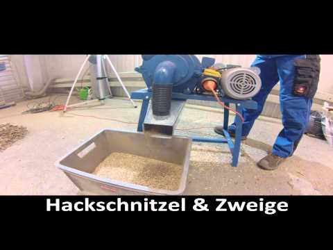 qteck Hammermühle HM158 2,2 kW 230 V Hammer Mill
