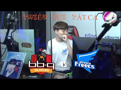 BBQ VS AFS [GAME 3 ] MARIN Vác Quân Bài Tủ Rumble top thiêu chụi tất cả [LCK 18/7/2017]