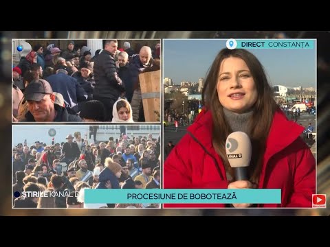 Stirile Kanal D - Boboteaza, zi de mare sarbatoare pentru crestini! | Editie de pranz