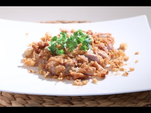 หมูทอดกระเทียม