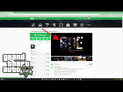 How to Install Rebalanced Dispatch Enhanced 4.1 GTA 5 MODS