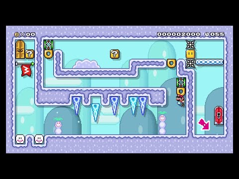 Super Mario Maker 2 | You Have 60 Seconds: The Snow