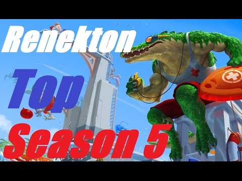Ranked DuoQ: Season 5 Renekton Top vs Volibear