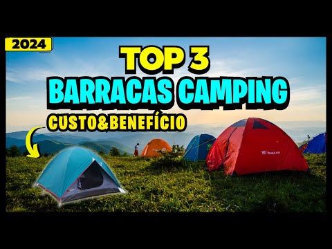 🏆Top 3 Melhores Barracas de Camping 2024/Qual a Melhor Barraca para Acampar Custo Benefício