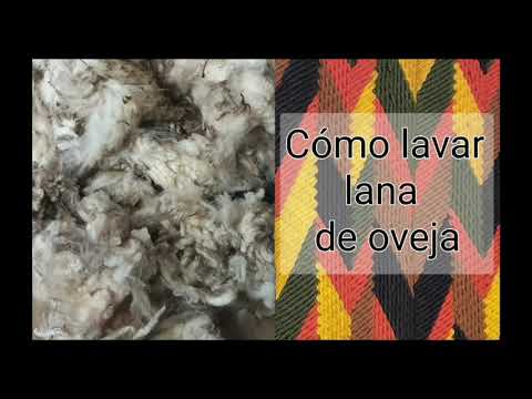 , title : 'Como lavar lana de oveja - How to wash raw wool fleece'