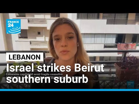 Israel strikes Beirut southern suburb ahead of crucial Washington talks