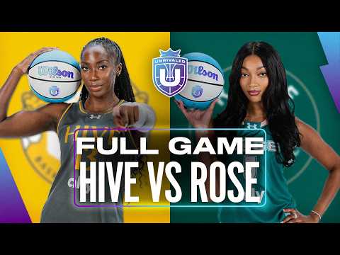 FULL GAME: HIVE vs. ROSE | Feb 20, 2026 | Unrivaled Basketball