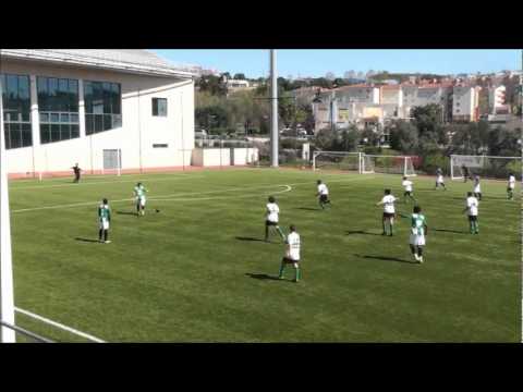FC Outurela 9 - 0 Carcavelos Highlights 20/03/2011