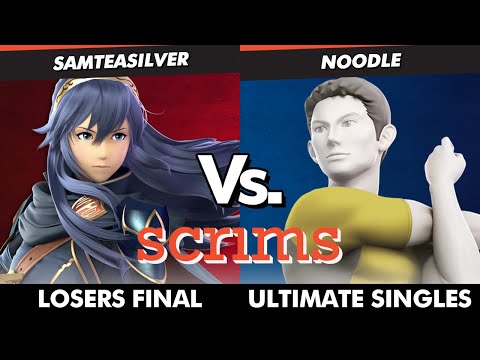 Scrims Showdown 37 Losers Finals - SamteaSilver (Lucina) Vs. NOODLE (Wii Fit Trainer) SSBU Ultimate