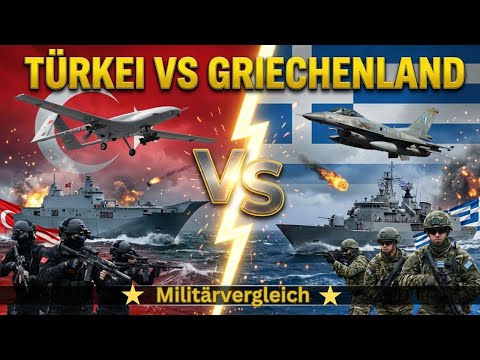 Türkiye vs. Greece 2025: The ultimate military check