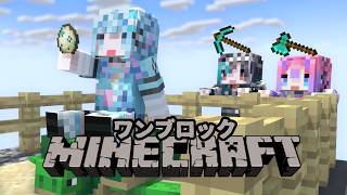 【Minecraft】ワンブロックの世界で目指せエンドラ討伐⚔️✨#２【水宮枢／ホロライブDEV_IS】