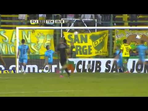 Gol de Fabian Bordagaray - Defensa y Justicia 1 Vs 0 Temperley - Fecha 10 - Liga Argentina