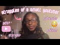 STRUGGLES OF BEING A SMALL YOUTUBER🗣||EDITING, ADS, STORAGE, SUB4SUB
