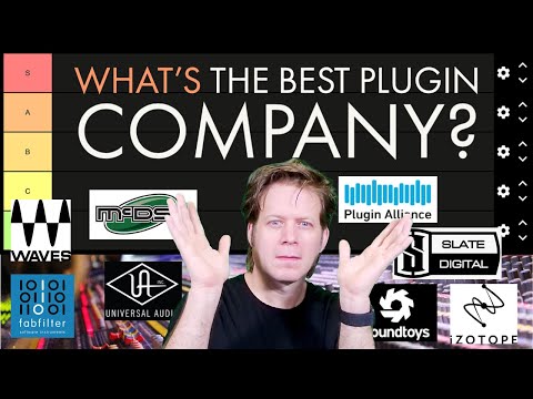 Which Plugin Company is Best? Tier List with, Waves Audio, Slate Digital, iZotope, Plugin Alliance