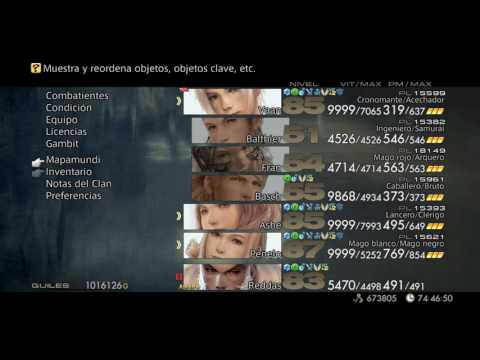 Final fantasy XII The zodiac age parte 35, Cataratas de Ridorana