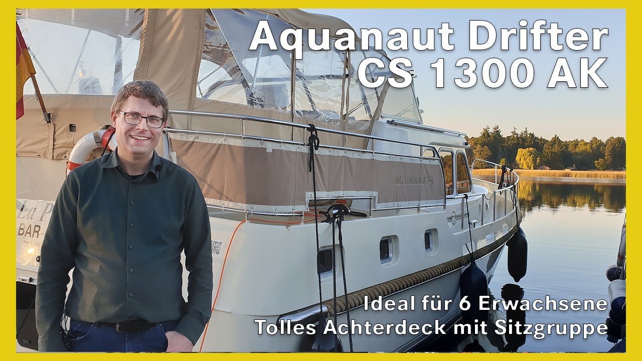 Aquanaut Drifter CS 1300 AK - Yacht Tour
