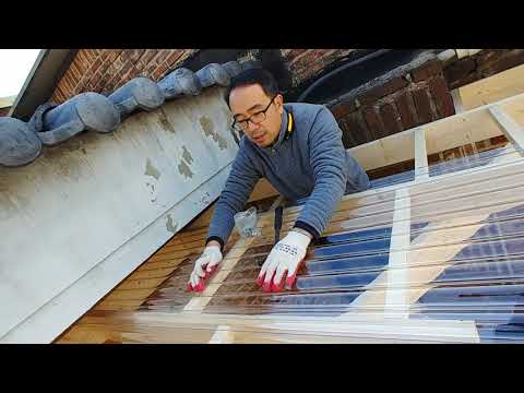 선라이트 페트라이트 시공방법 입니다 ( sun light ) wood working