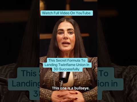 The secret formula to successfully landing Twinflame Union in 3D . Watch full video on YouTube. #12D