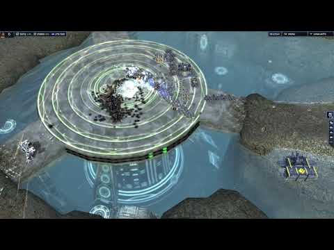 Supreme Commander 2 - UEF vs Aeon Cheating AI