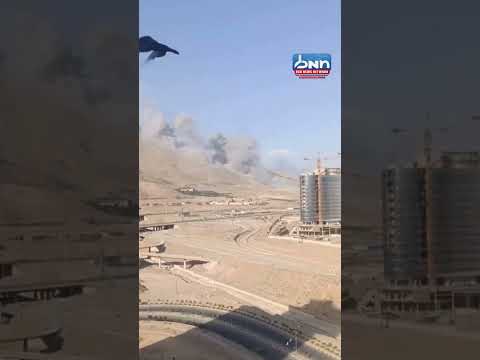 Israel Strikes Iran | Military Base Hit West of Tehran | Explosions Reported