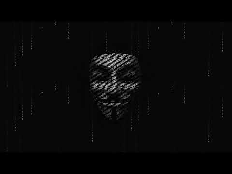 Anonymous Digital Hacker Face HD [Royalty-Free / No copyright / Stock Video]