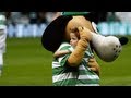 Hoopy the Huddle Hound finds true love at Celtic Park: Guide Dog Week